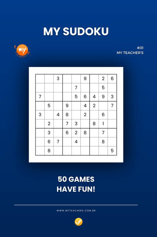 Sudoku Letras e Números 27 Jogos Edição 01 - Edi Case - nivalmix