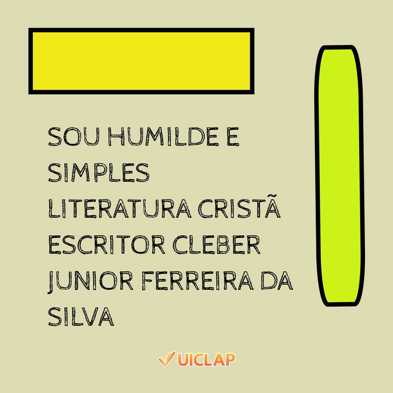 SOU HUMILDE E SIMPLES LITERATURA CRISTÃ