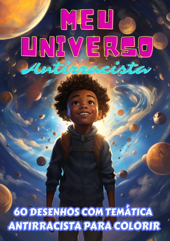 Livro para colorir - Meu universo antirracista