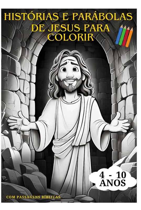 Histórias e Parábolas de Jesus para colorir