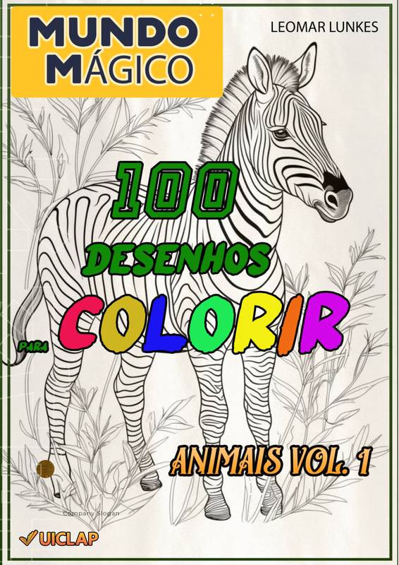 Mundo Mágico - 100 Desenhos Para Colorir