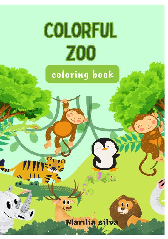 colorful zoo