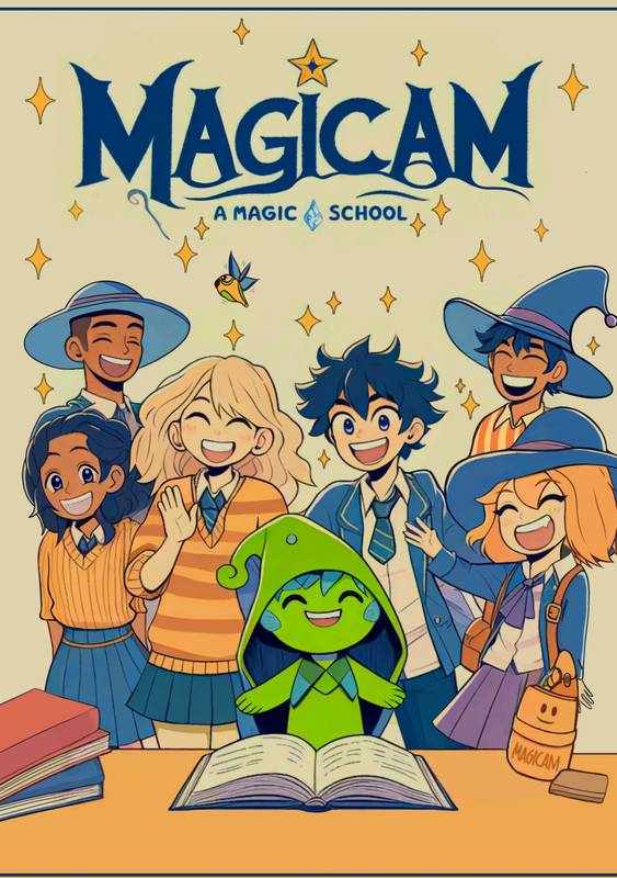 Magicam: A magic of school