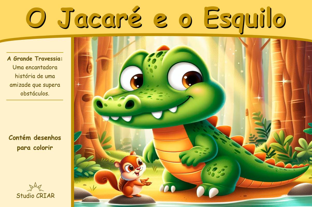 O Jacaré e o Esquilo