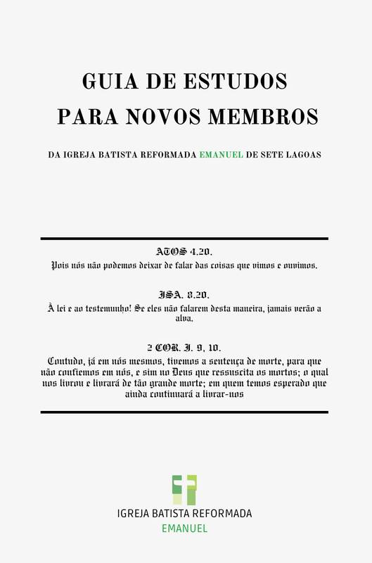 Guia de Estudos para Novos Membros