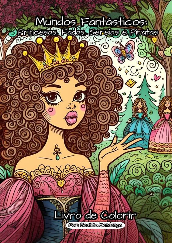Mundos Fantásticos : Princesas, Sereias, Fadas e Piratas
