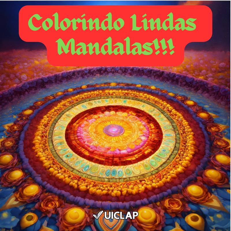 Colorindo Lindas Mandalas!!!