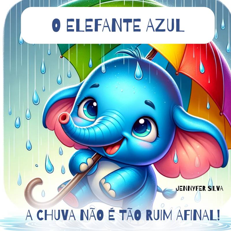 O elefante azul