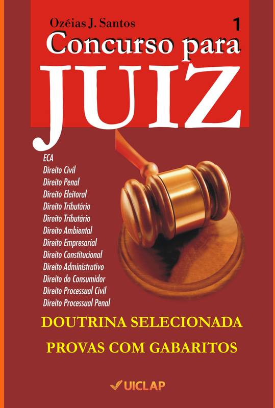 Concurso para Juiz Volume 1