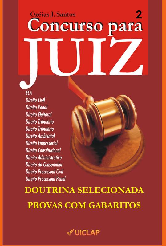 Concurso para Juiz Volume 2