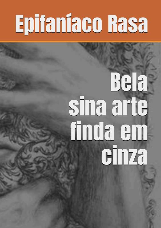 Bela sina arte finda em cinza