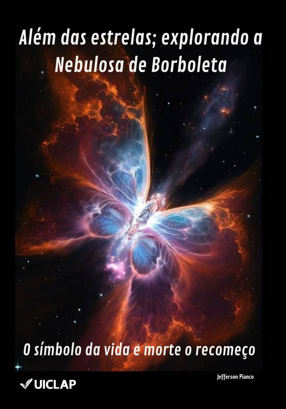 Além das estrelas; explorando a Nebulosa de Borboleta o símbolo da vida e morte o recomeço