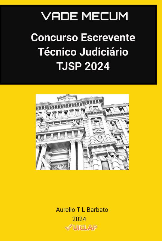 Vade Mecum Concurso Escrevente Técnico Judiciário TJSP 2024