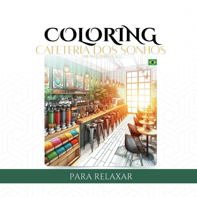 Coloring - Cafeteria dos sonhos