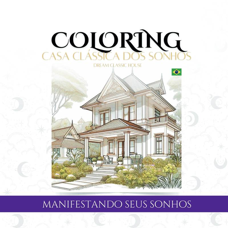 Coloring - Casa clássica dos sonhos