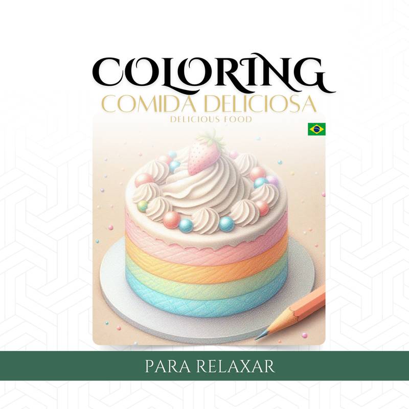 Coloring - Comida deliciosa