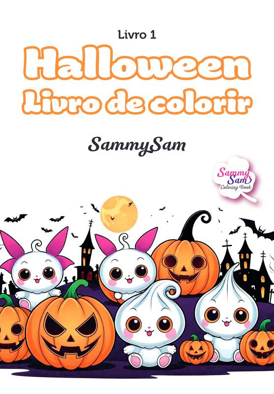 Halloween livro de colorir