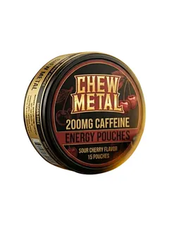 Chew Metal caffeine pouches image