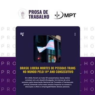 One of the top publications of @mptrabalho which has 13 likes and 4 comments