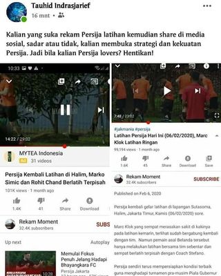 One of the top publications of @memepersijajakarta which has 2.6K likes and 92 comments