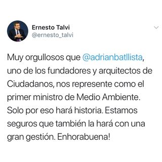 One of the top publications of @ernestotalvi which has 2.7K likes and 116 comments