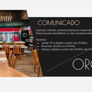 One of the top publications of @oro_restaurante which has 266 likes and 13 comments