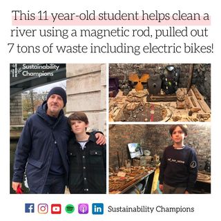 One of the top publications of @sustainabilitychampions which has 5.8K likes and 68 comments