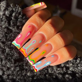 One of the top publications of @nailporn which has 986 likes and 2 comments