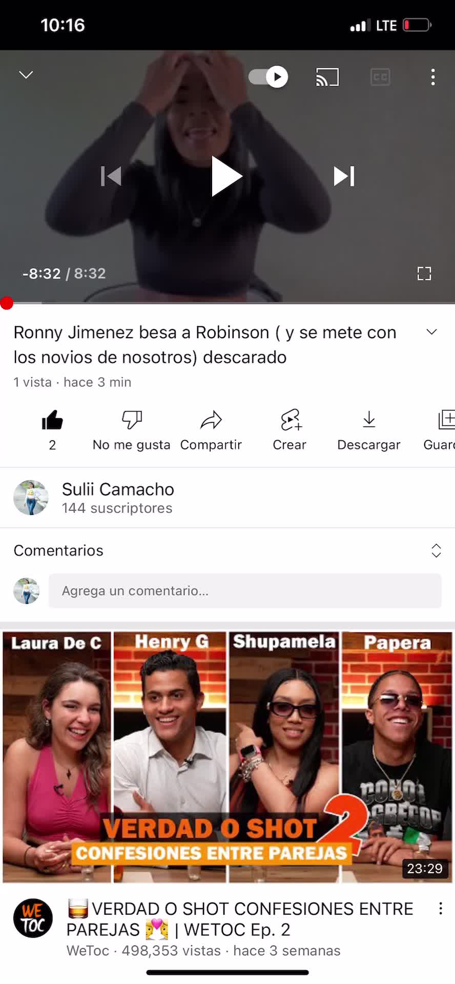 One of the top publications of @suliicamacho17 which has 1.9K likes and 17 comments