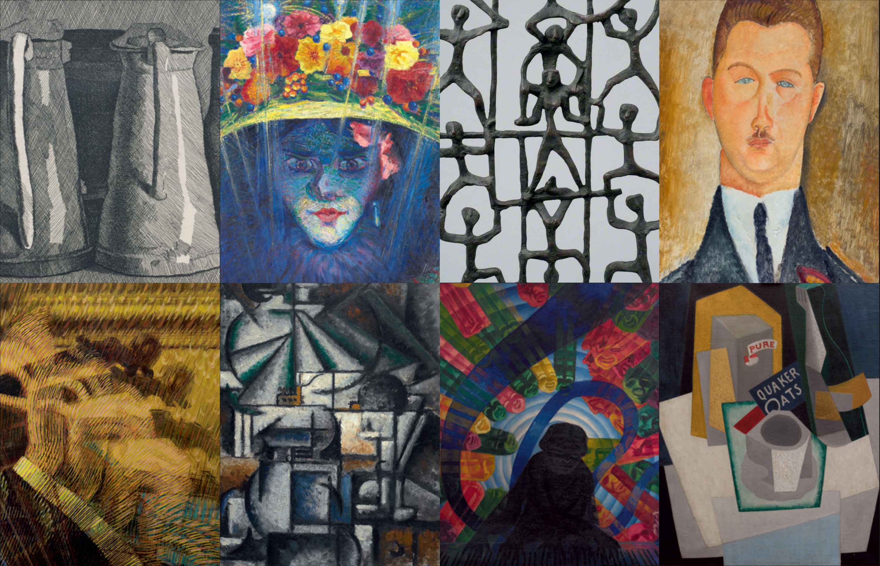 A collection of Modern Italian Art known internationally for its core of Futurist works.