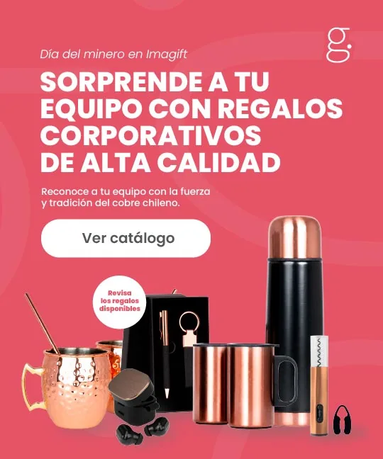 Catálogo Imagift: regalos corporativos pensados para equipos y campañas.
