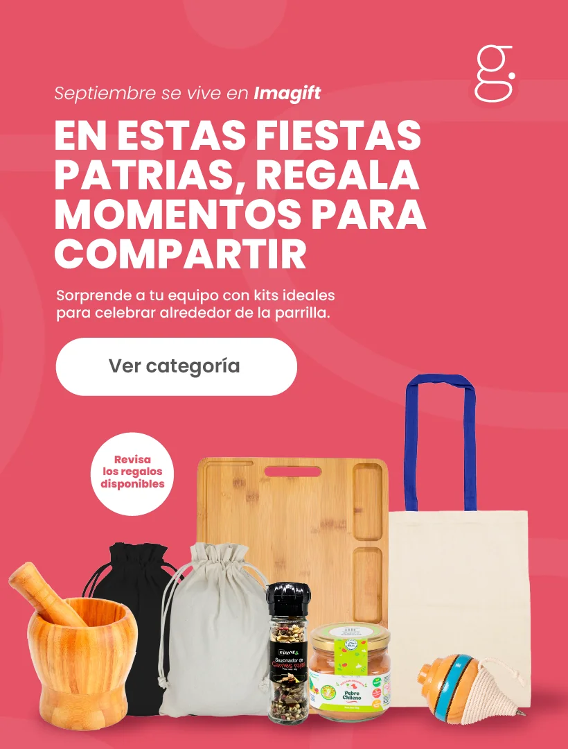 Catálogo Imagift: regalos corporativos pensados para equipos y campañas.
