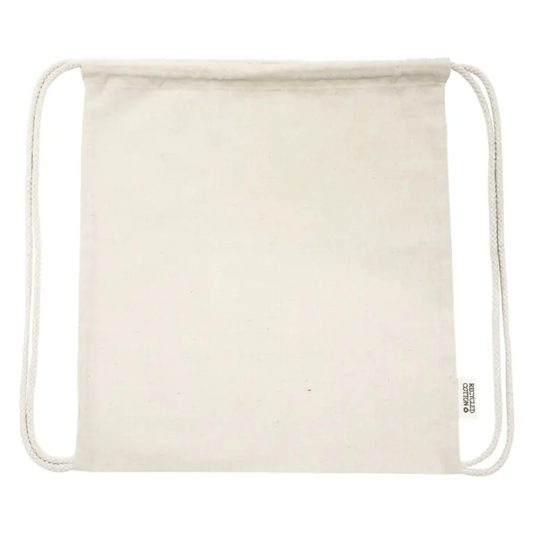 Bolsa mochila de algodón "CHILL" - Natural - vista 4