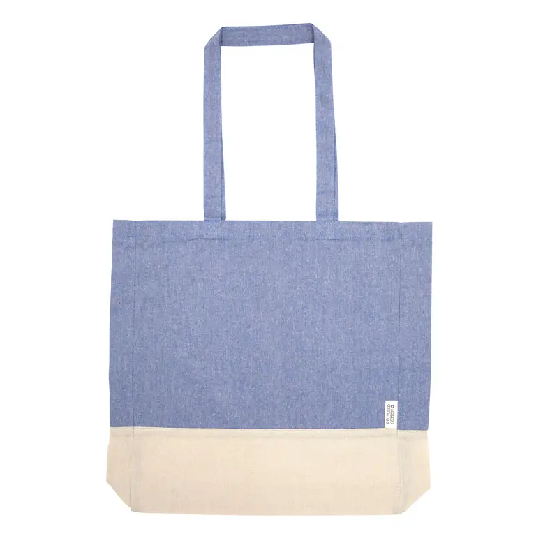Bolsa de algodón "MOLA" - Azul - vista 1