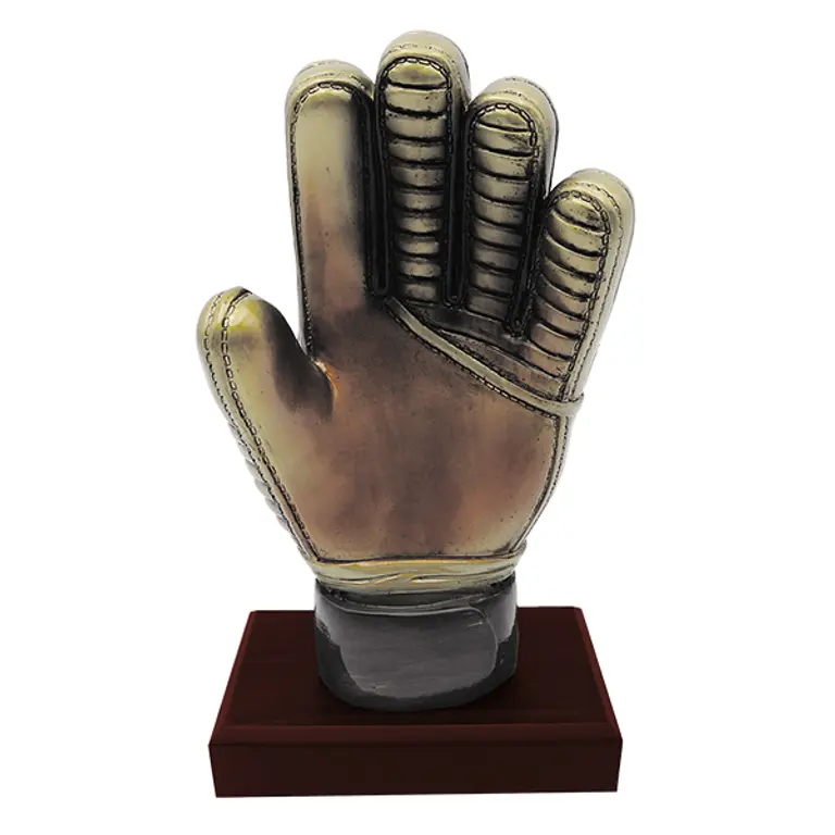 Trofeo Resina Guante 26