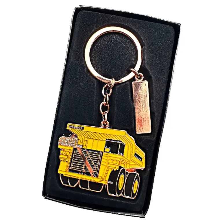 Llavero Camión Minero Encobrizado K78