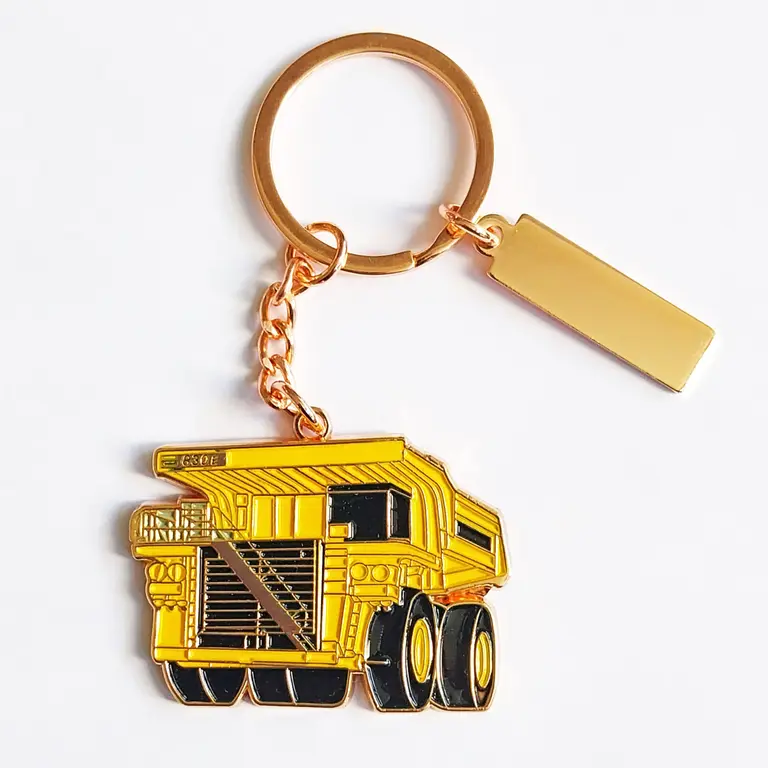 Llavero Camión Minero Encobrizado K78