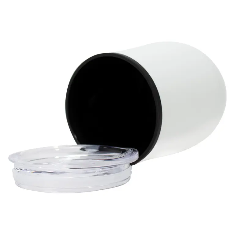 Mug metálico/plástico "SYNNA" 350cc