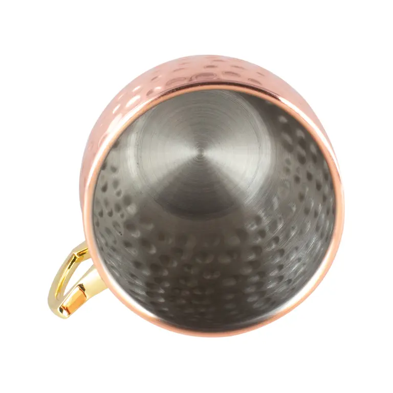 Set "Moscow Mule" encobrizado 500cc. c/u