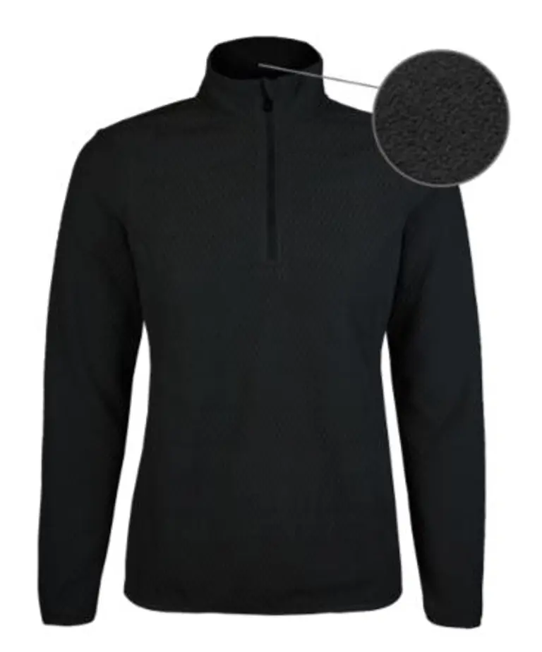Polera Micropolar Panal II Capa con Cierre Mujer