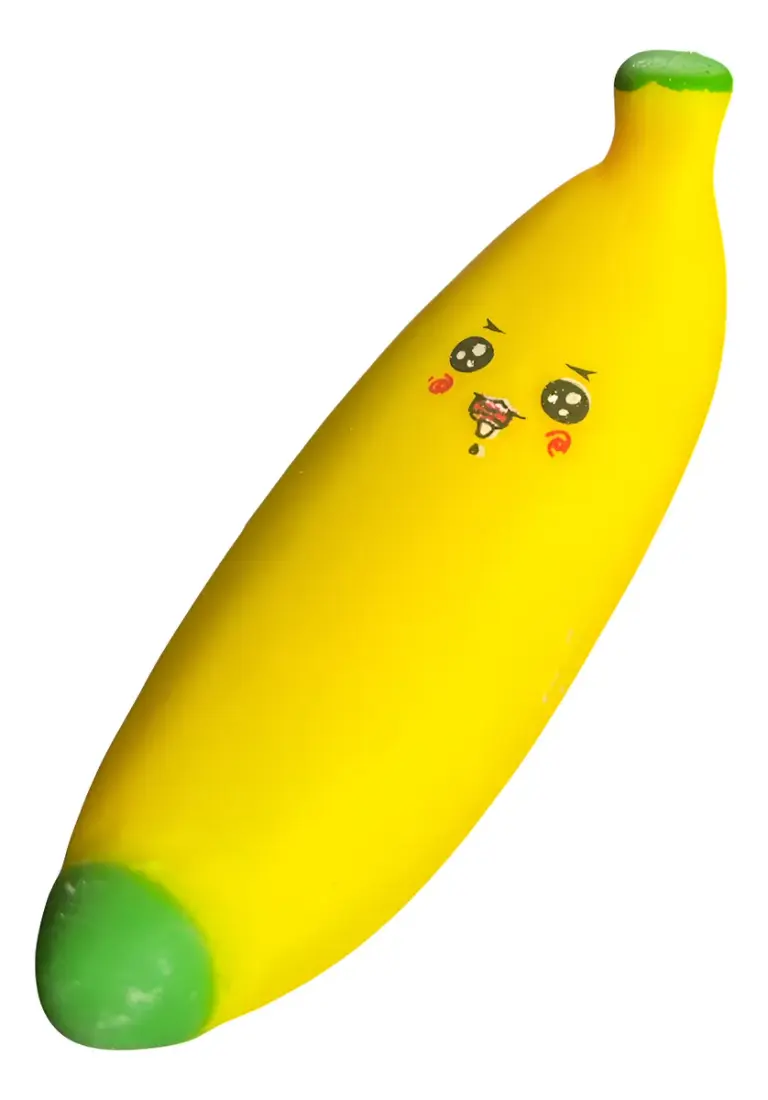 Squishy Sensorial Antiestrés Banana O Plátano