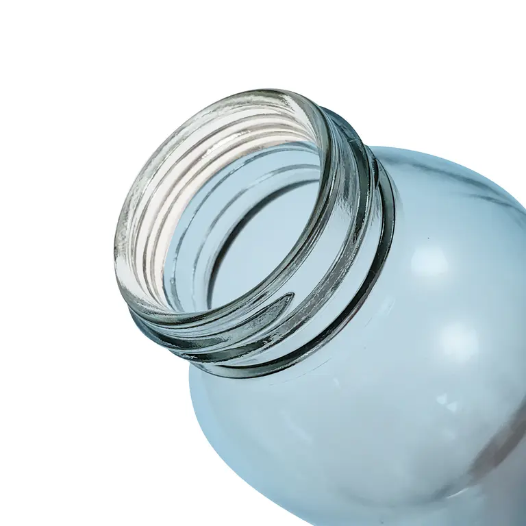 BOTELLA DE VIDRIO ¨ANANÁ¨