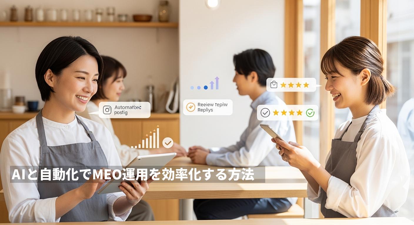 MEO対策で店舗の来店・問い合わせを増やす方法──AI自動化で始める実践ガイド
