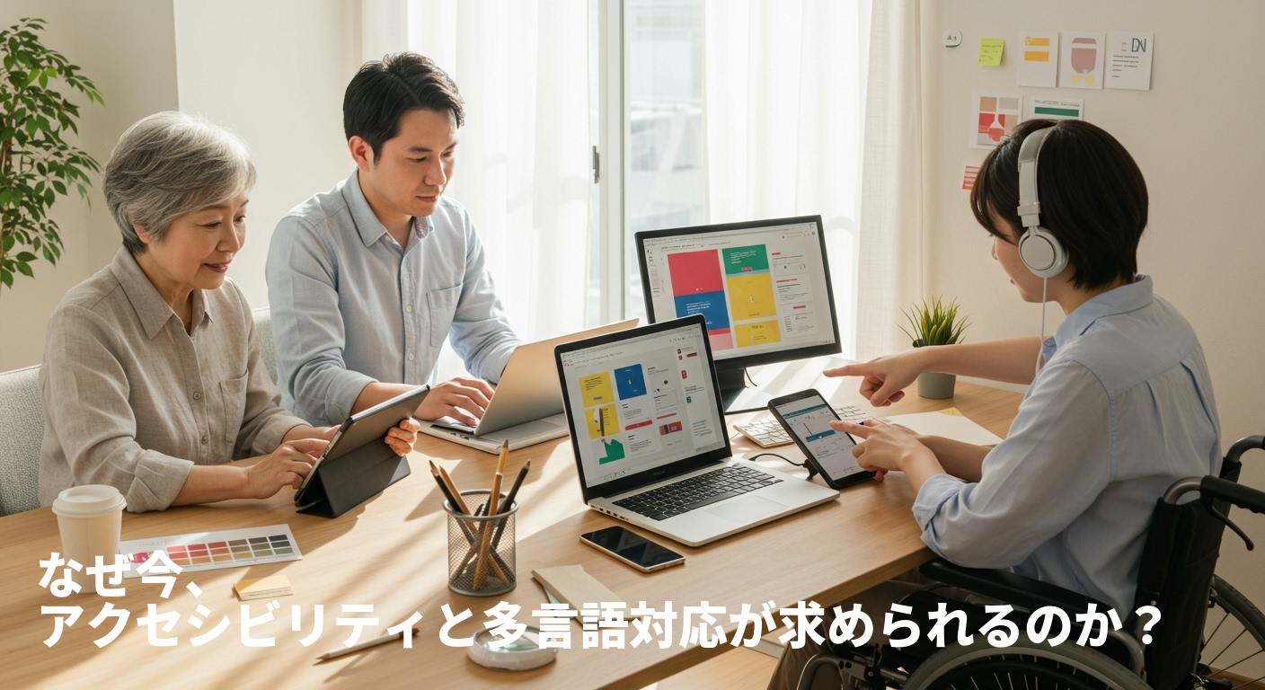 ウェブサイトの未来を切り拓く「Accessdove」：アクセシビリティと多言語対応で広がるビジネスの可能性