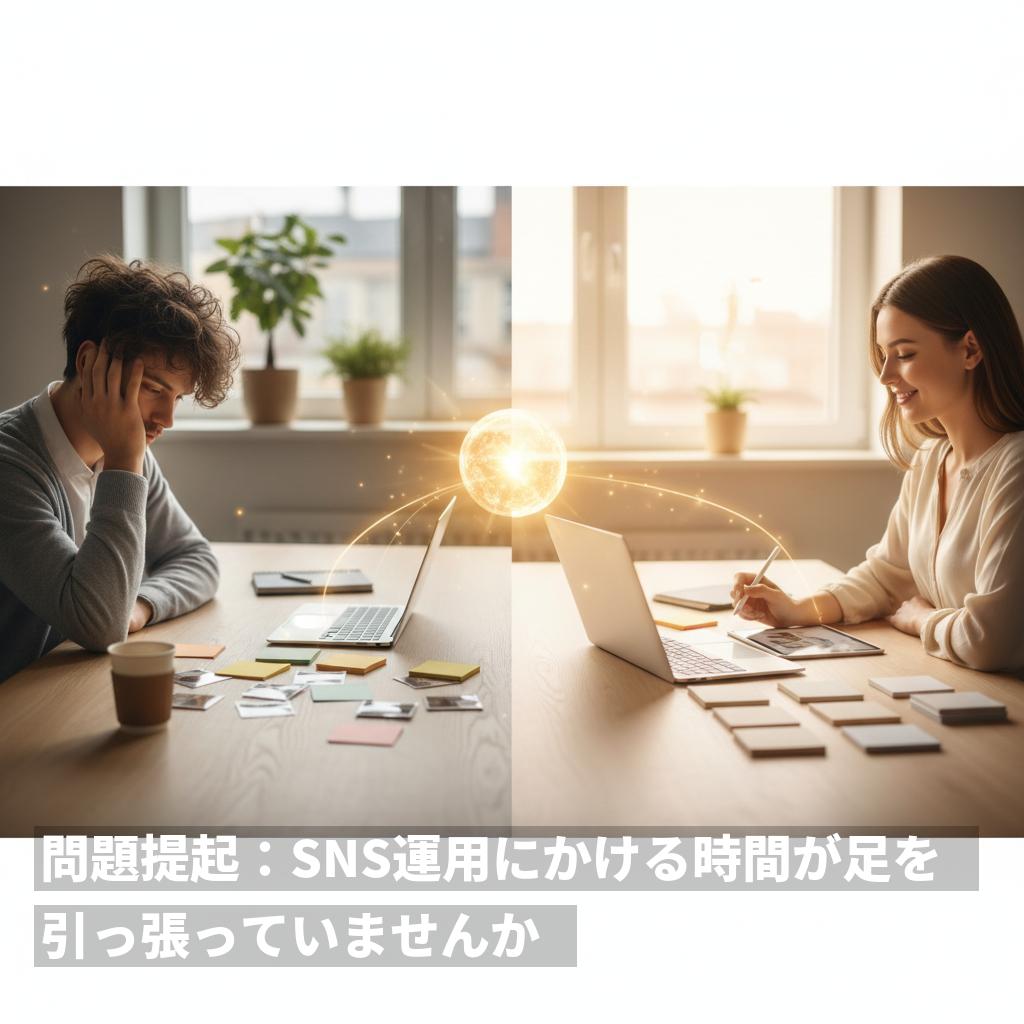 SNS運用を「投稿に2時間」から解放する。imachikaでSNS工数を最大9割削減する実践ガイド