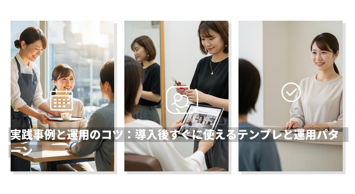 実践事例と運用のコツ：導入後すぐに使えるテンプレと運用パターン