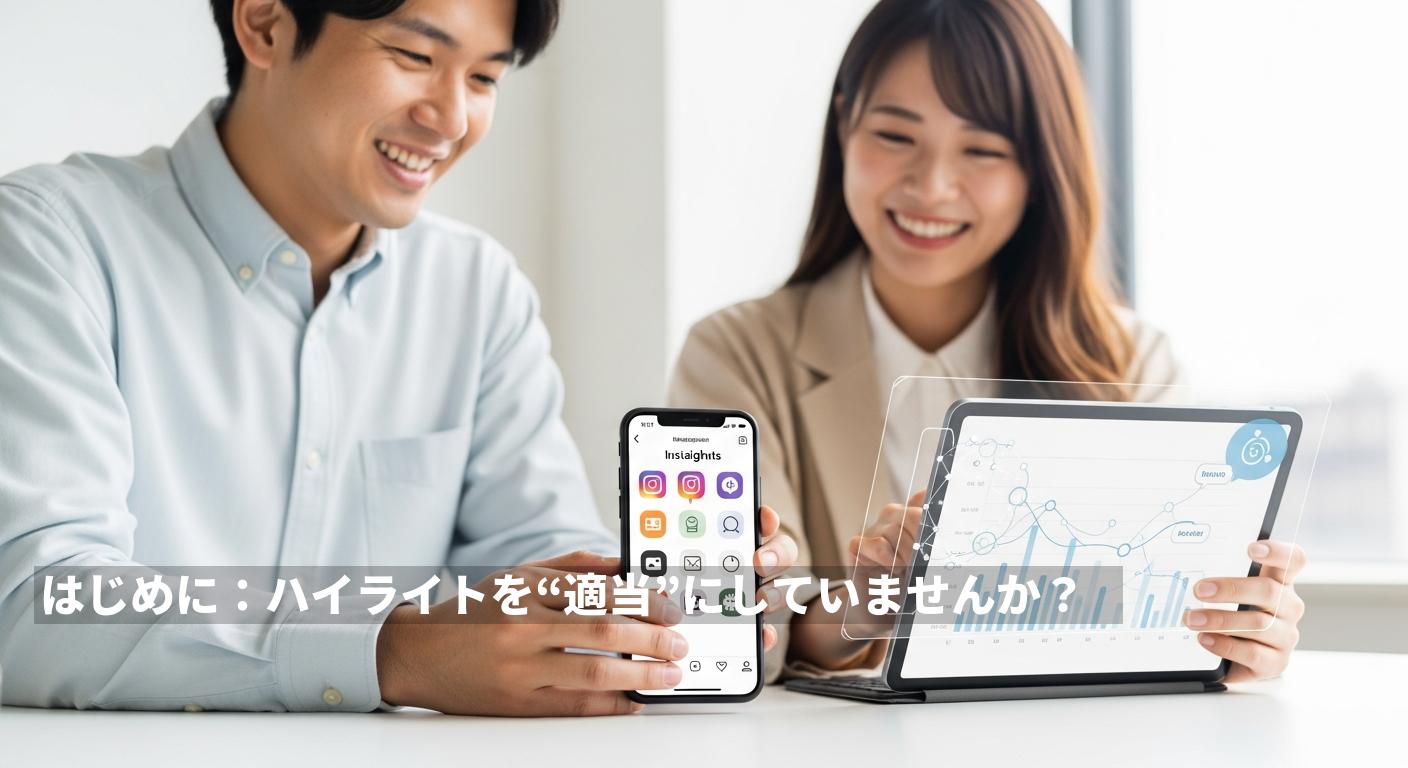 Instagramハイライト最適化チェックリスト：ブランドカラーで第一印象を制する実践ガイド