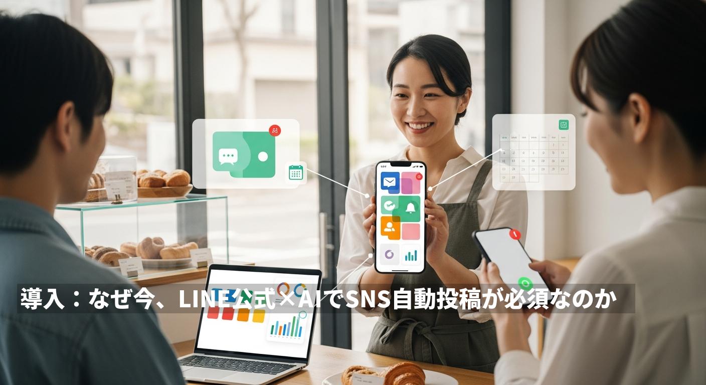 LINE公式アカウントの作り方と初期設定ガイド｜AIで実現するSNS自動投稿と完全自動化の手順