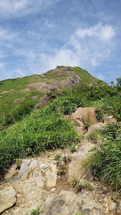 西黒尾根ガレ沢の頭 巌剛新道 分岐点 - メイン写真: