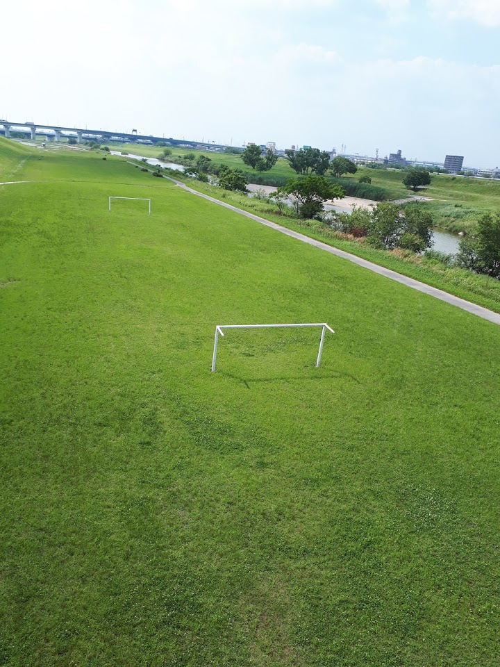 矢田川河川敷サッカー場 - メイン写真: